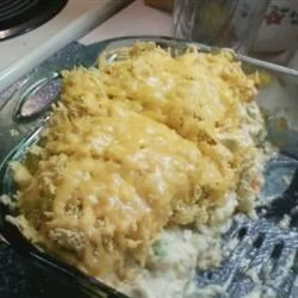 recette Casserole de riz au poulet et aux légumes