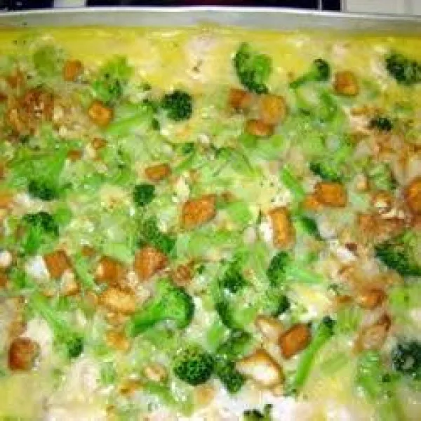 receta Cazuela De Brócoli Con Crema Agria