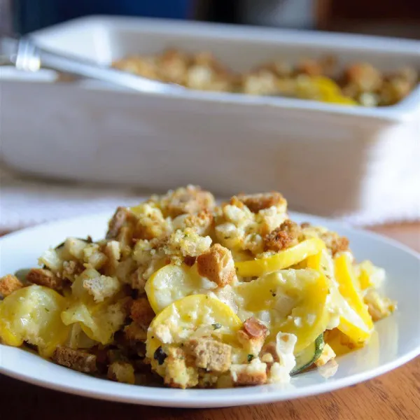 receta Casserole De Courgettes À La Crème De Poulet