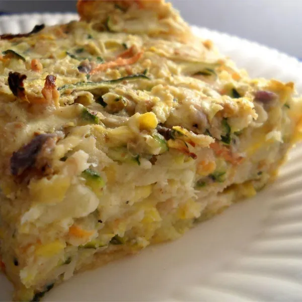 receta Casserole de courgettes légères