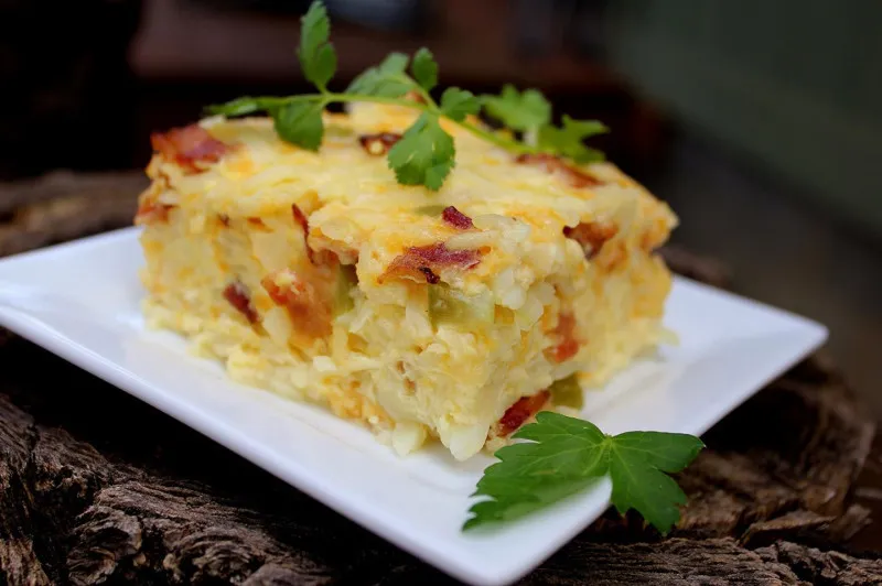 receta Casserole de petit-déjeuner de Pâques