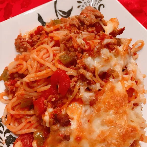 receta Spaghetti Casserole I
