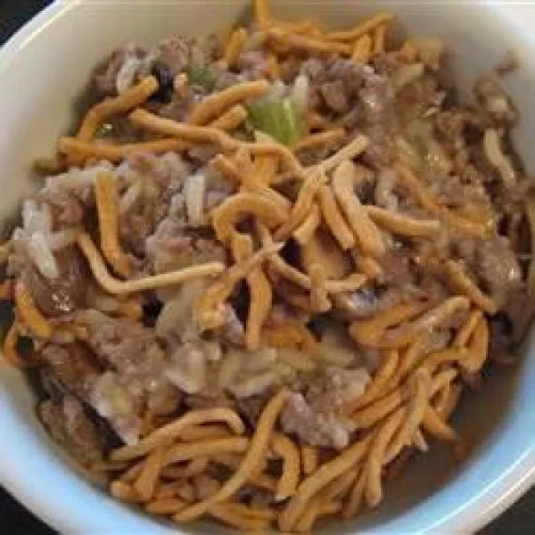 przepisy Zapiekanka z makaronem Chow Mein