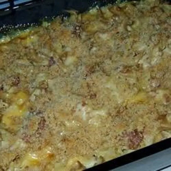 receta Casserole de nouilles au bœuf salé