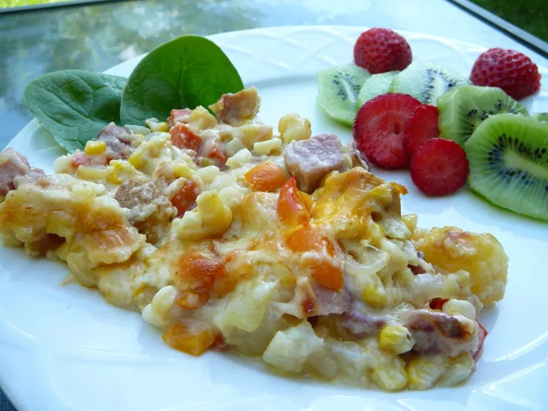 receta Casserole de jambon copieux