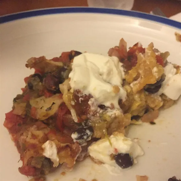 receta Casserole de nachos