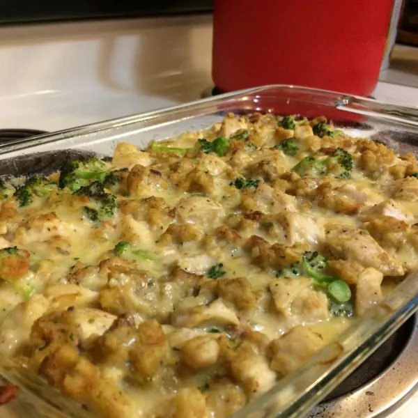 recepta Zapiekanka z brokułami z kurczaka I