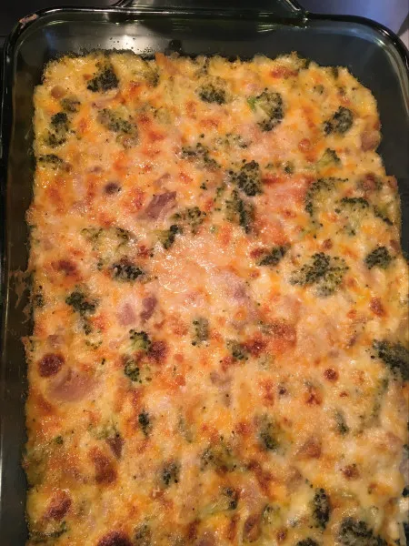 recette Fromage casserole de poulet et brocolis