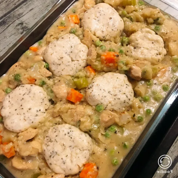 receta Cazuela De Pollo Y Galletas