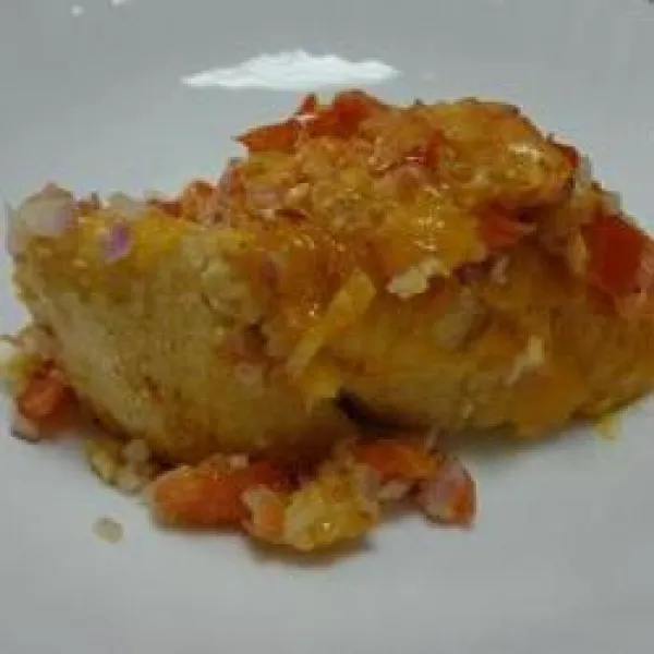 receta Casserole de pain perdu salé