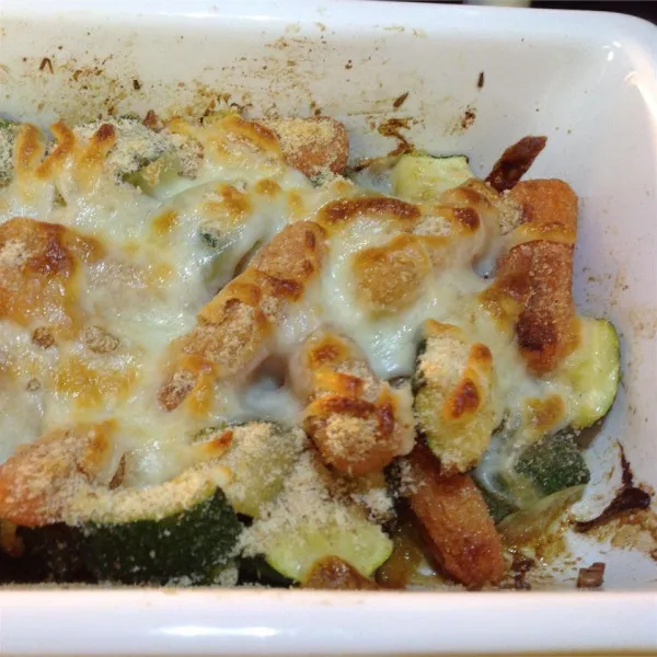 receta Casserole de carottes et de courgettes