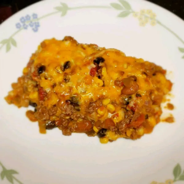 receta Casserole de boeuf mexicaine