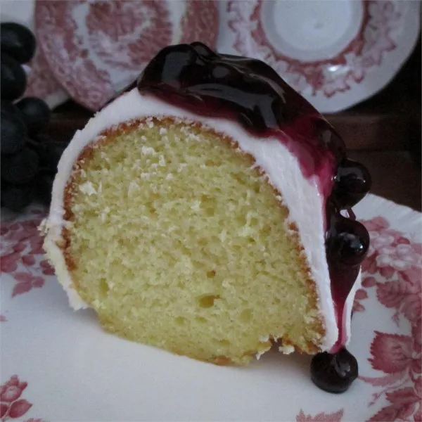 receta Célébration des fruits du gâteau Bundt