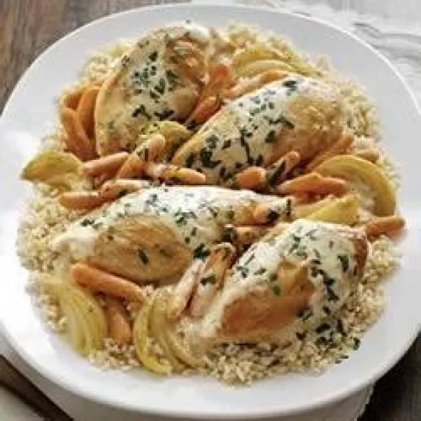 receta Cena De Pollo De Granja