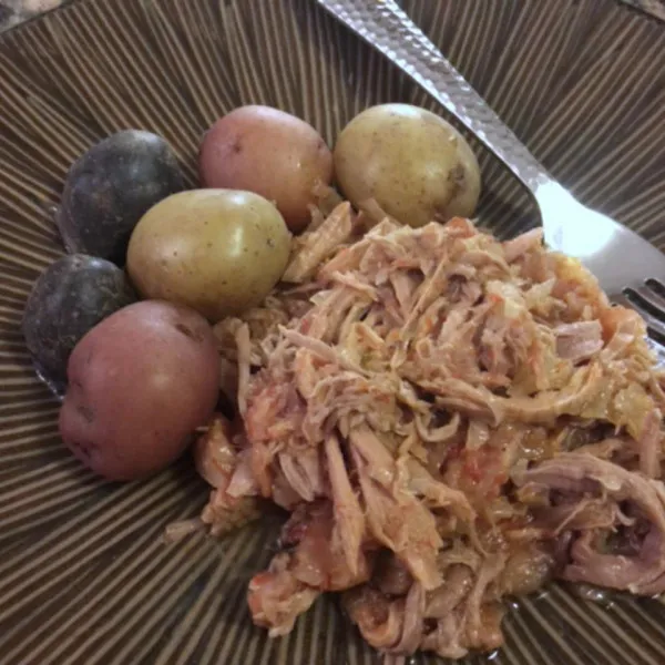 receta Porc aux tomates et choucroute