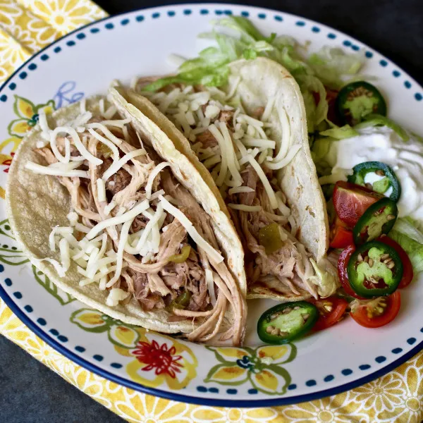 receta Cerdo Desmenuzado En Olla De Cocción Lenta Para Tacos