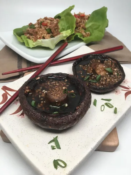 receta Champignons grillés à la japonaise