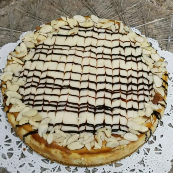 receta Gâteau au fromage Amaretto I