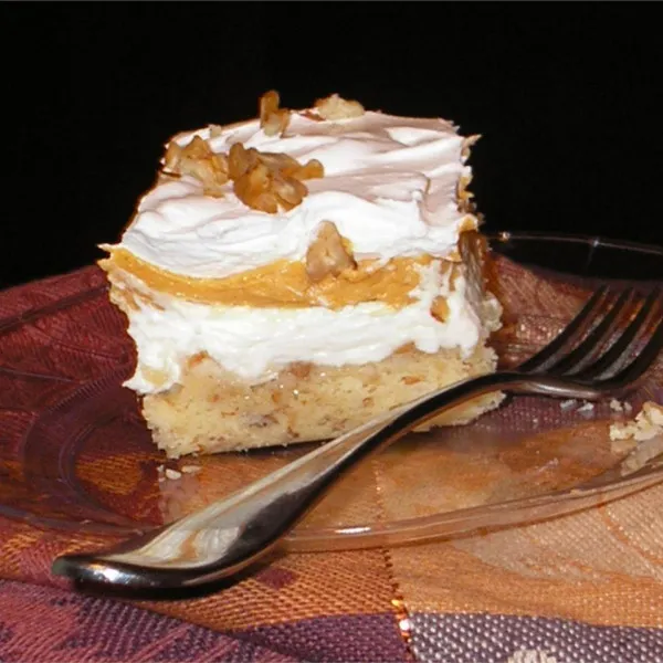 receta Cheesecake Pumpkin Crusted Walnuts