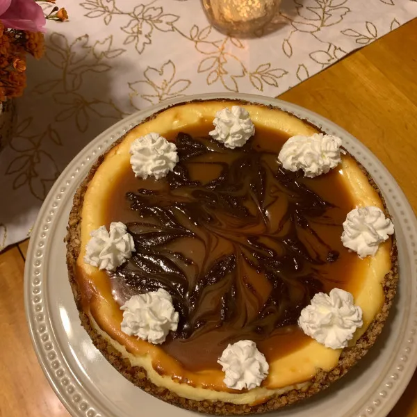recetas Cheesecake De Caramelo Y Pretzel