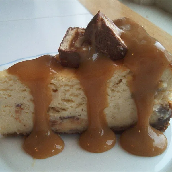 receta Cheesecake De Chocolate Con Caramelo Y Nueces