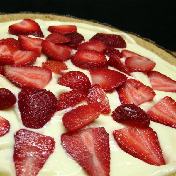 receta Gâteau au fromage aux fraises sans cuisson et sans sucre