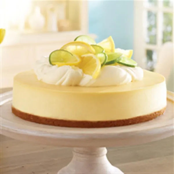 receta Gâteau au fromage au citron et à la lime