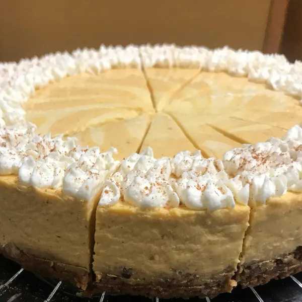 receta Cheesecake De Remolino De Calabaza