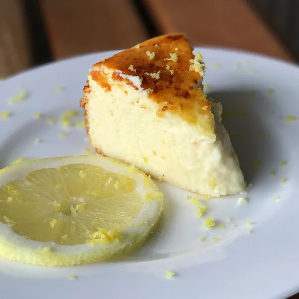 receta Gâteau au fromage Ricotta et citron