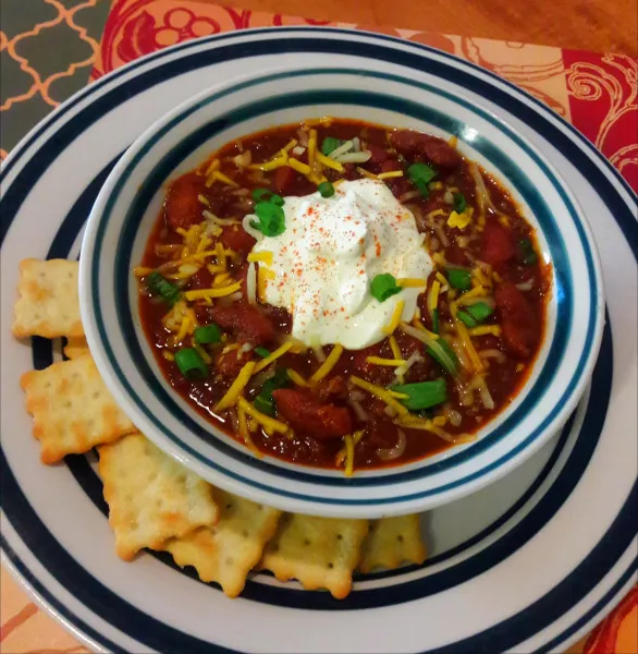 receta Chili Ã  la dinde du chef John