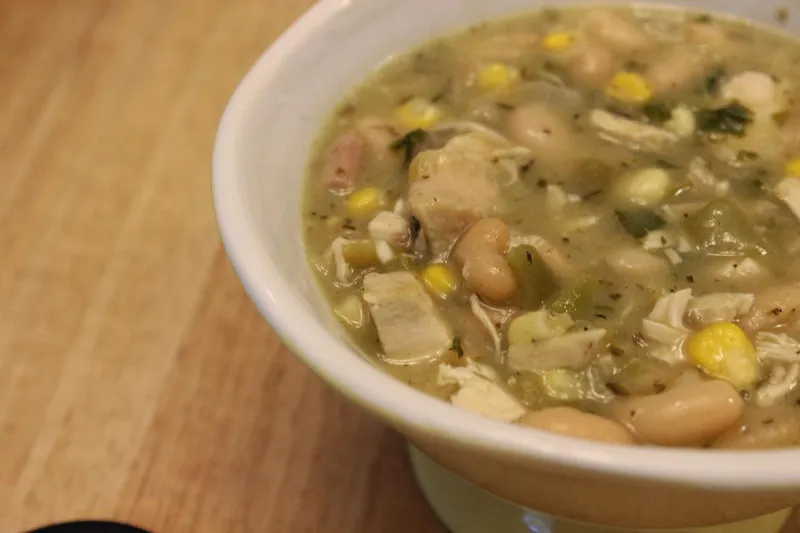 przepisy Plain White Chicken Chili