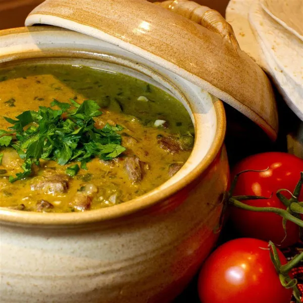 receta Mile High Green Chili