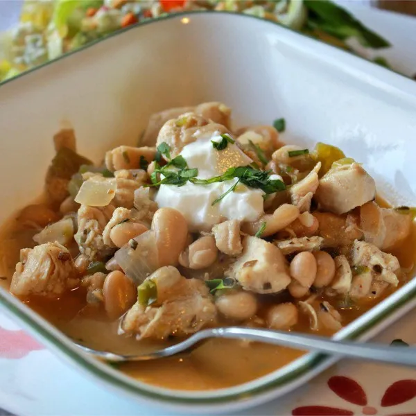 recette Cha Cha White Chicken Chili