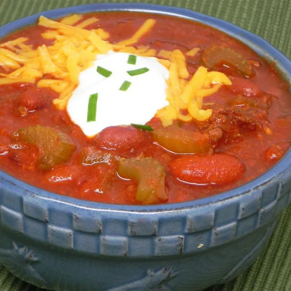 recetas Chili De Res Y Chorizo