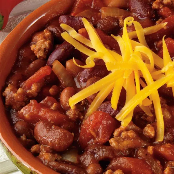 receta RED GOLD® Sweet Turkey Chili