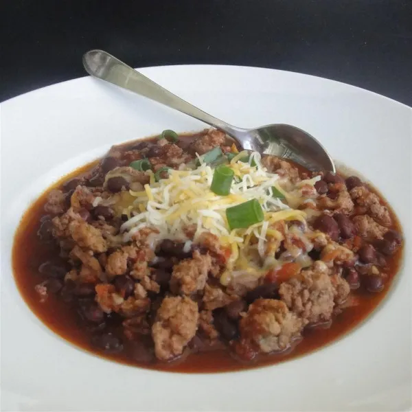 receta Chili Fantástico De Frijoles Negros