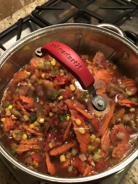receta Chili végétarien incroyablement facile