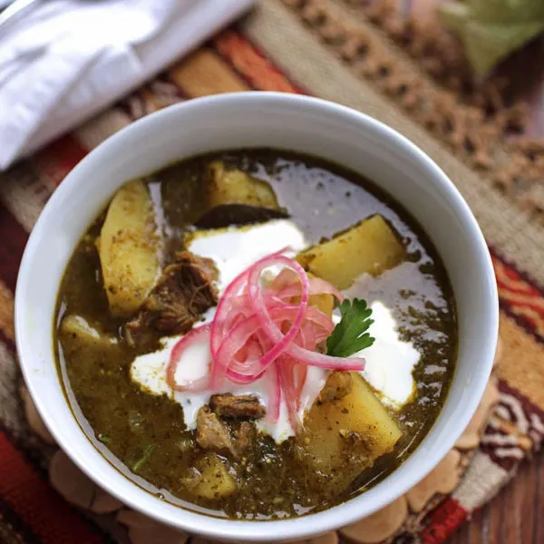 receta Chili Verde De Cerdo (Chile Verde De Cerdo)