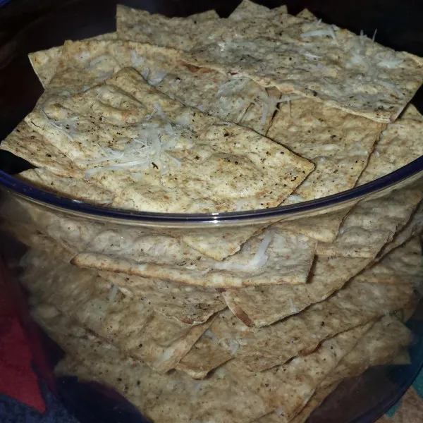 receta Chips Crujientes De Trigo Integral Lavash