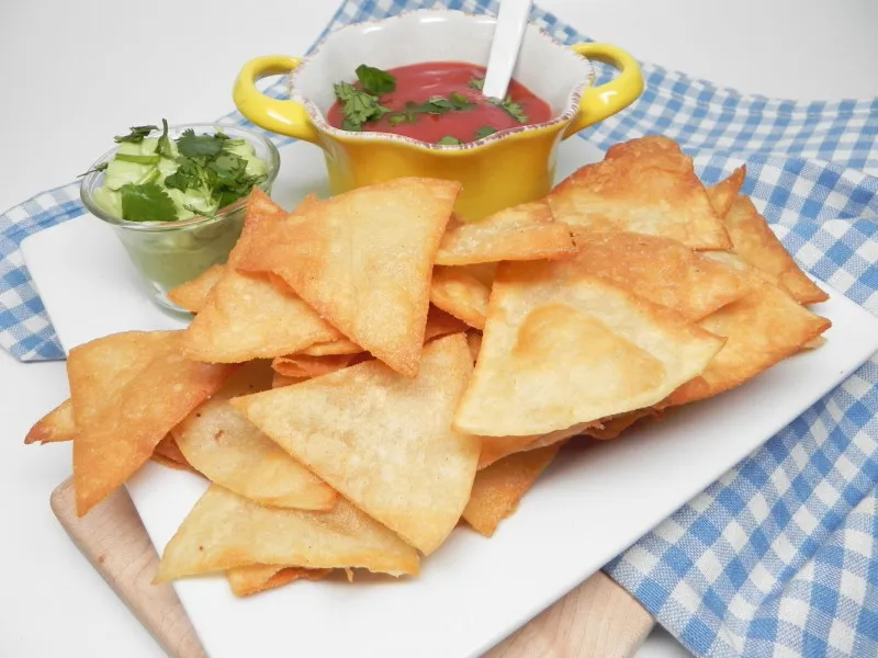 przepisy Domowe Smażone Chipsy Tortilla