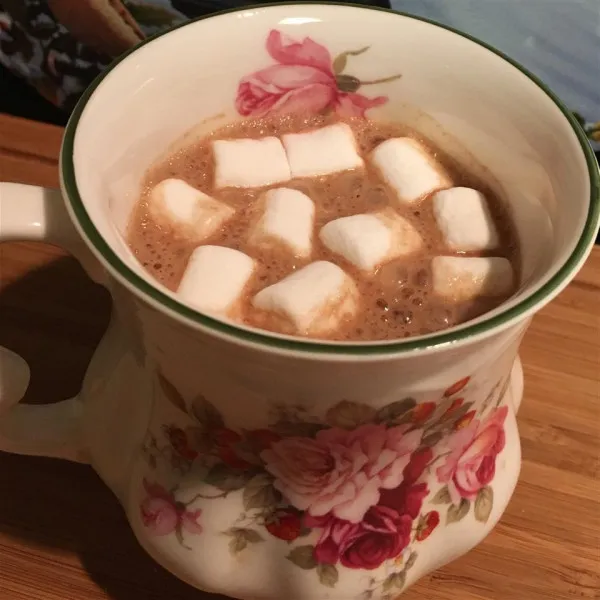 receta Chocolat chaud au beurre d'amande