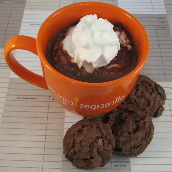 receta Chocolat Chaud Maison