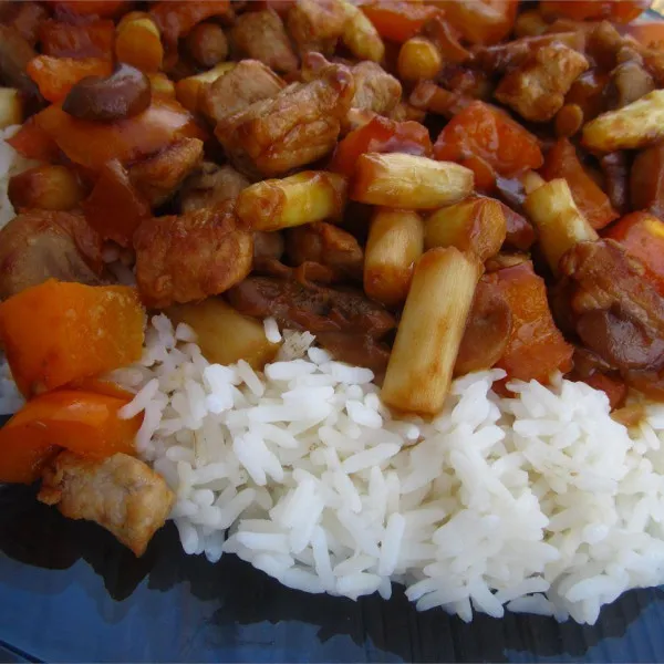 receta Porc Chop Suey