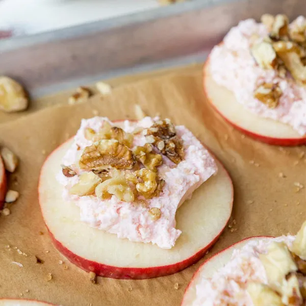 receta Círculos De Manzana