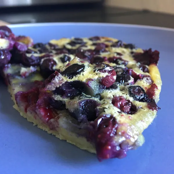 receta Clafoutis De Arándanos Del Chef John