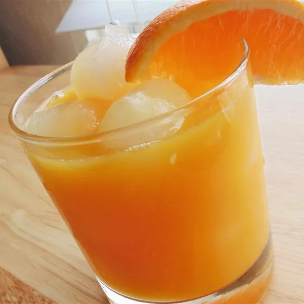 receta Cóctel De Crema De Naranja