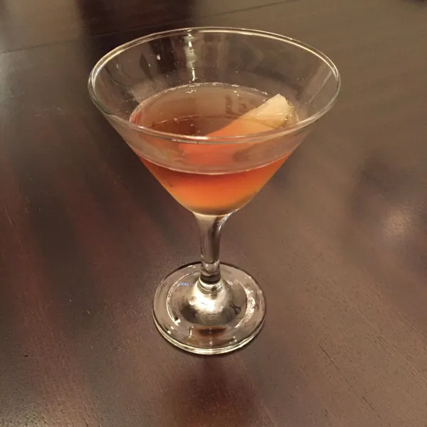 recepta Manhattan Pear Cocktail