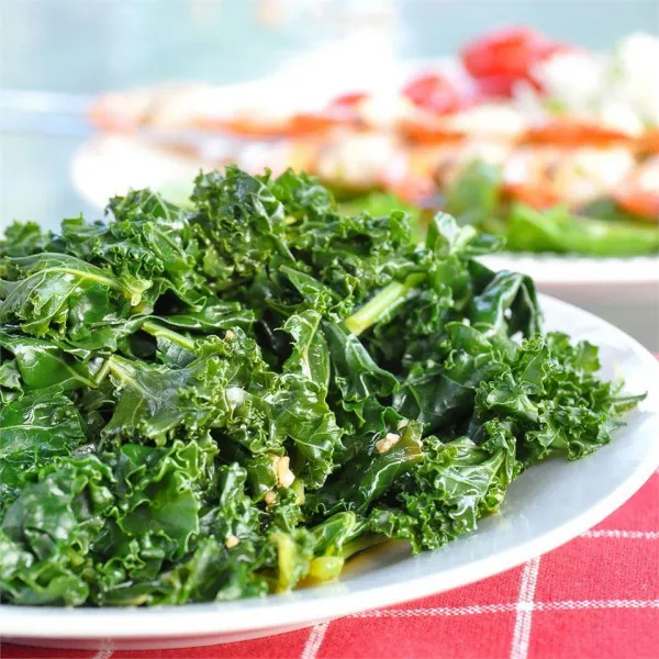 receta Kale méditerranéen