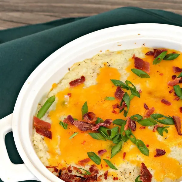 recetas Coliflor Dos Veces Horneada Con Tocino