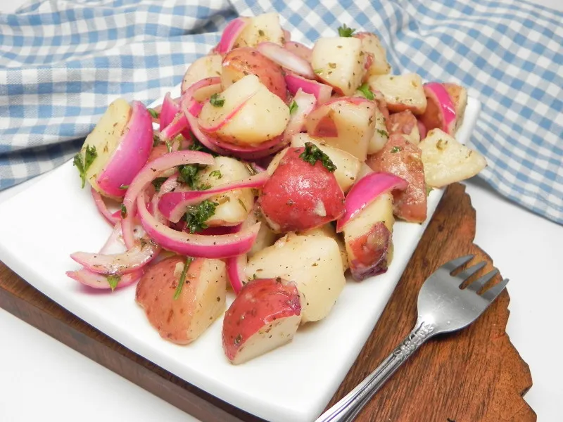 receta Comer Ensalada De Patata